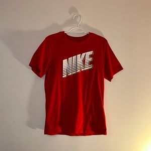 Red Nike Shirt